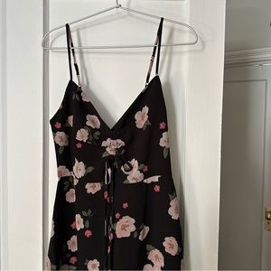 Black Floral Dress